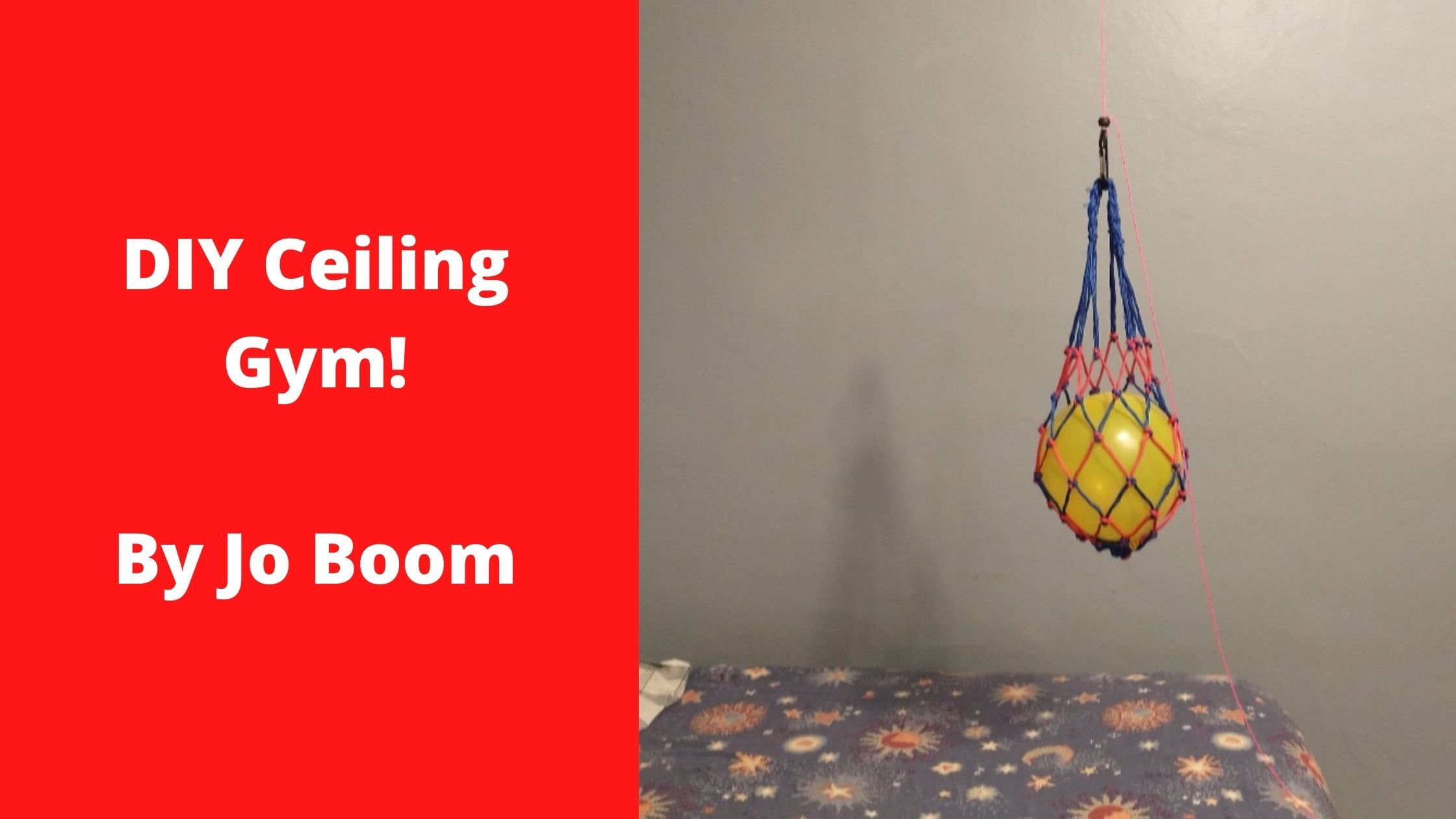 Diy ceiling gym by jo boom